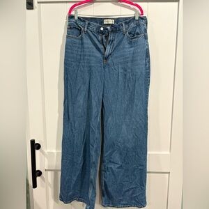 Abercrombie & Fitch Blue High Rise Jeans